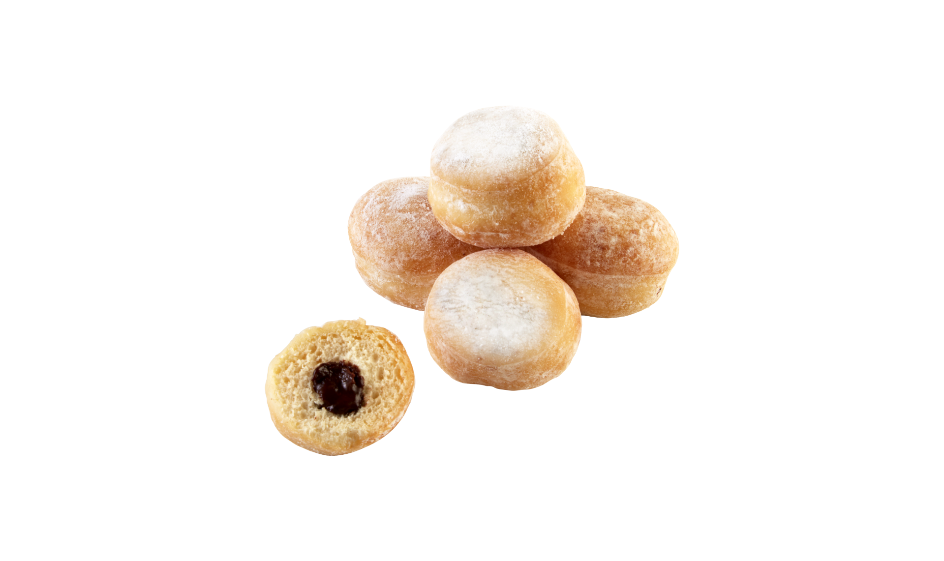 Europastry's Powdered Cocoa Filled PopDots Original.